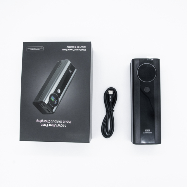 Bidirectional Charging Power Bank: 140W Ultra-Fast Charging For Laptops