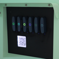 Gabinete de host de carregamento sem fio EV de 2 rodas