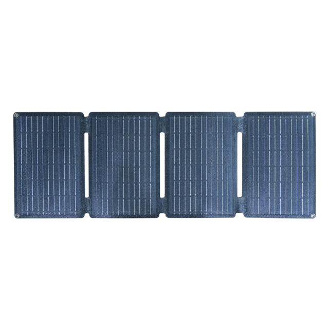 Painel solar portátil dobrável de 40 W com bateria de célula solar e painel fotovoltaico fotovoltaico