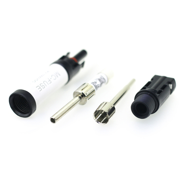 Conector Solar Fotovoltaico MC4 com Fusível Integrado e Diodo 1000V