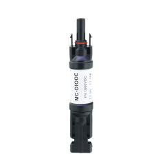 Conector Solar Fotovoltaico MC4 com Fusível Integrado e Diodo 1000V