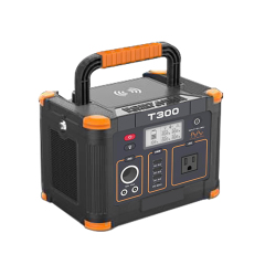 Estação de energia portátil para ambientes externos com carregamento rápido PD LiFePO4 300 W