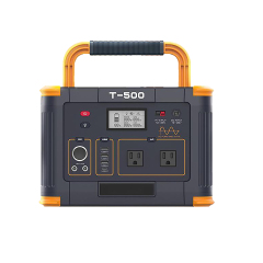 Estação de energia portátil de 500 W | Gerador solar LiFePO4 de 9 portas | Carregamento rápido PD