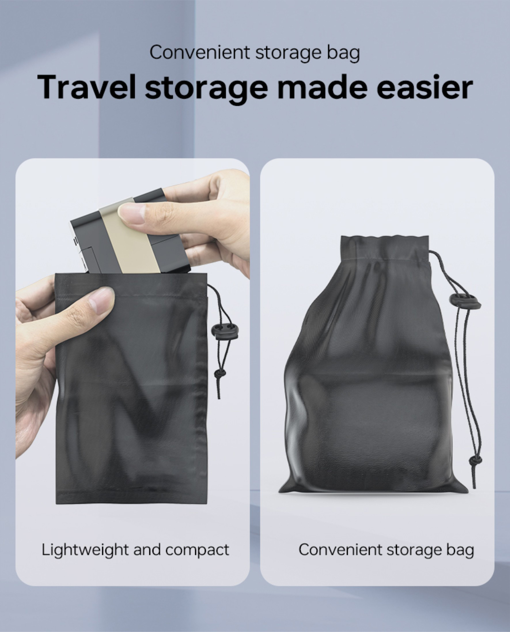 4-in-1 modular universal travel adaptor set split into individual detachable US, EU, UK, and AU plug segments for flexible global use.