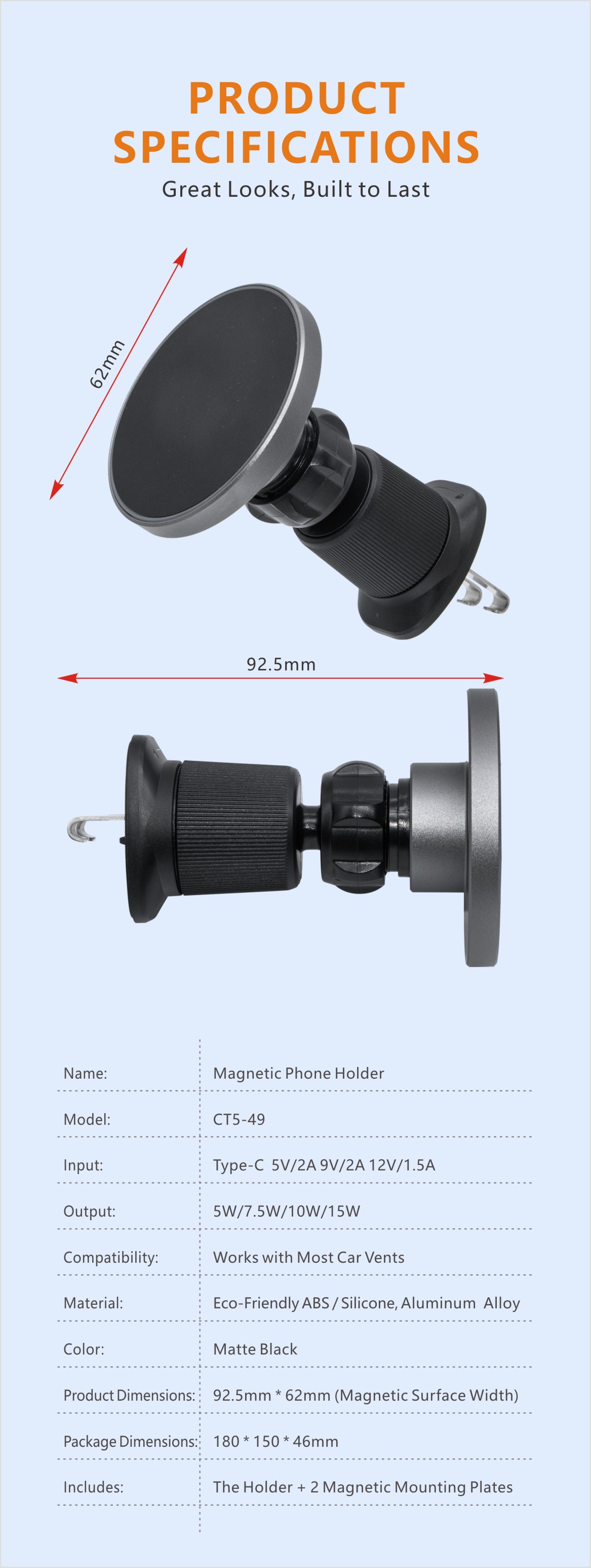 Lightweight and compact modular travel adapter pieces being packed into a carry-on suitcase, demonstrating space-saving design for international travel.
