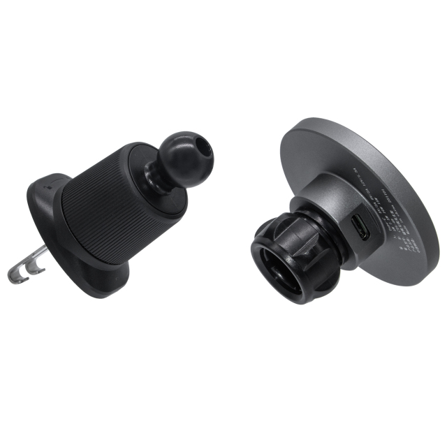Magnetic Wireless Car Charger Mount Hook Clip Phone Holder