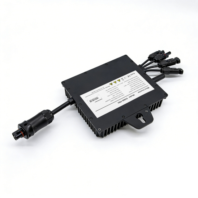800W IP67 Plug-and-play Grid-tie Microinverter For Solar Power Plant
