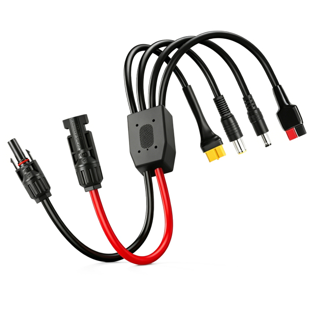 Anderson Powerpole/DC5521/DC7909/XT60  4-in-1 To MC4 Cable