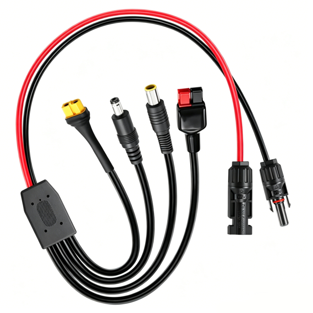 Anderson Powerpole/DC5521/DC7909/XT60  4-in-1 To MC4 Cable