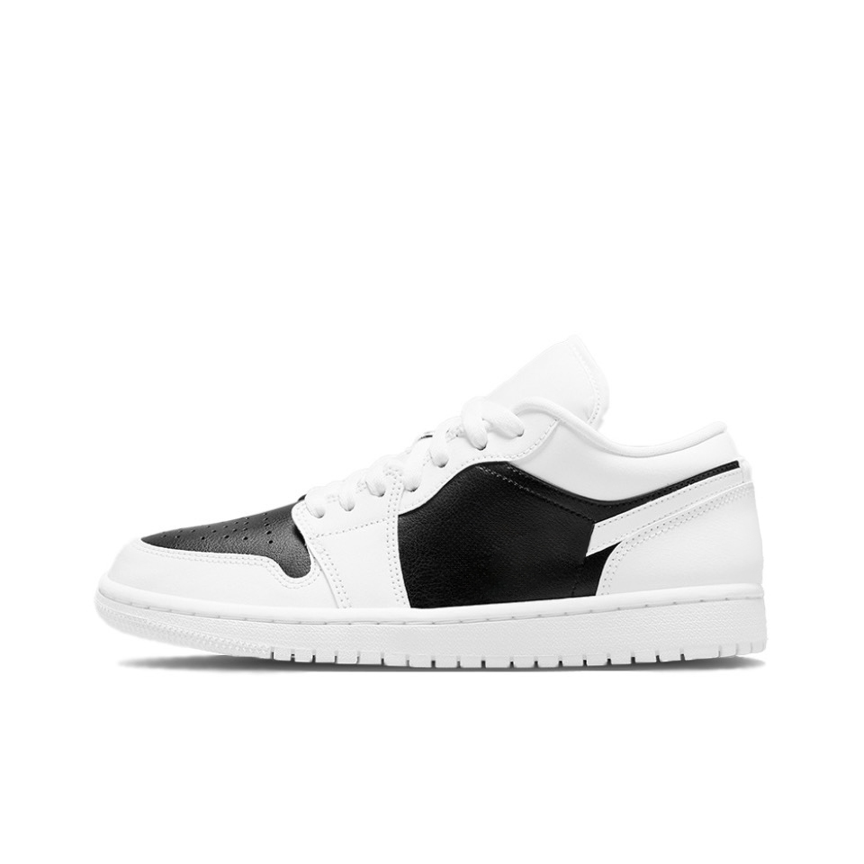 With shoe box:Air Jordan 1 Low Black Green Black Purple Black White Black Pink Black Gold Toe Black Warrior Board Shoes Sports