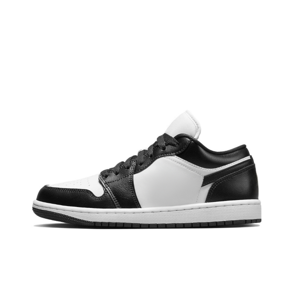 With shoe box:Air Jordan 1 Low Black Green Black Purple Black White Black Pink Black Gold Toe Black Warrior Board Shoes Sports