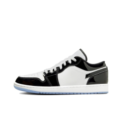 Aj1Low - Mirror Black and White
