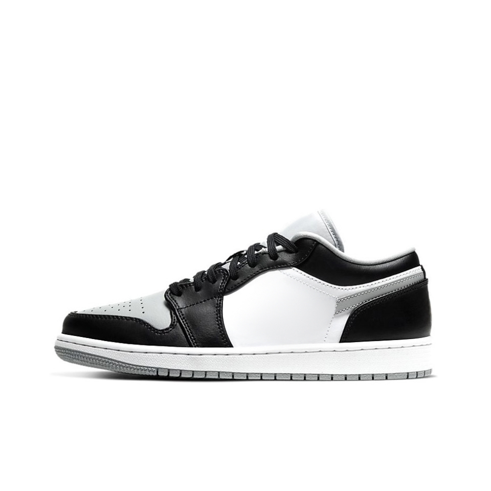 With shoe box:Air Jordan 1 Low Black Green Black Purple Black White Black Pink Black Gold Toe Black Warrior Board Shoes Sports