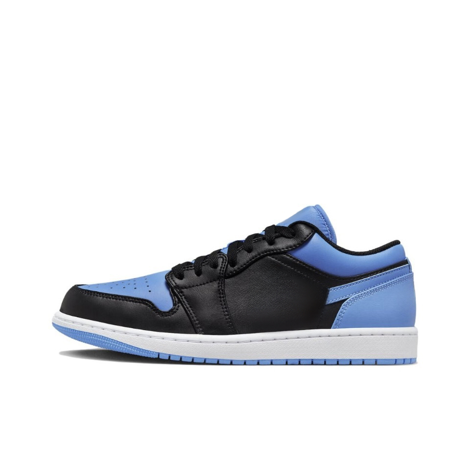 With shoe box:Air Jordan 1 Low Black Green Black Purple Black White Black Pink Black Gold Toe Black Warrior Board Shoes Sports
