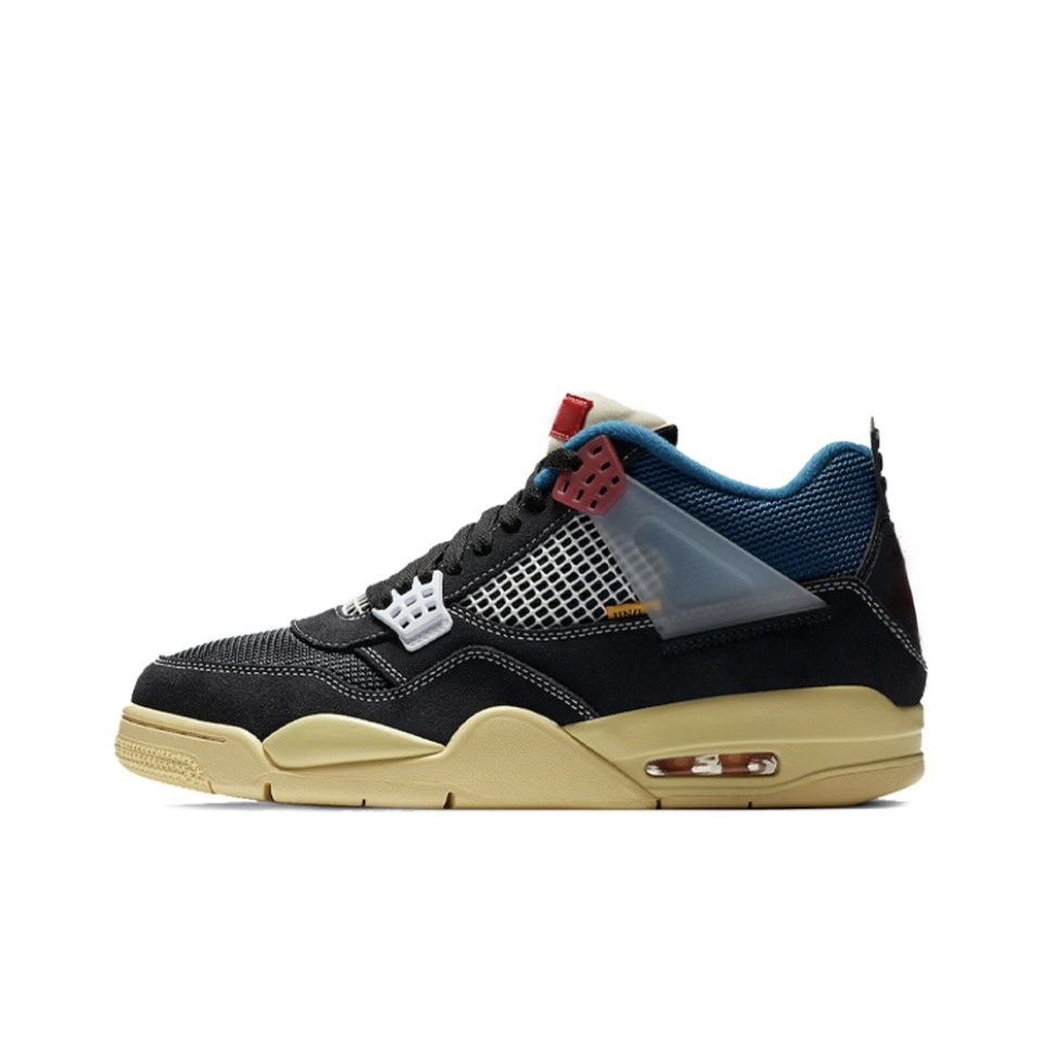 With shoe box: Jordan4  AJ4 Flame Red Hot Lava White Purple White Red Green Fear Black White Oreo sneakers Retro basketball shoes