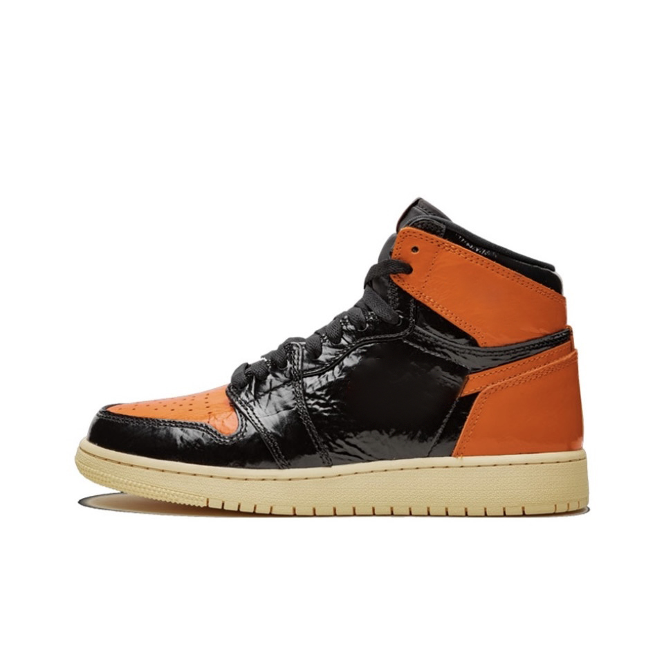 With shoe box:Air Jordan 1 mid high Black Green Black Purple Black White Black Pink Black Gold Toe Black Warrior Board Shoes Sports