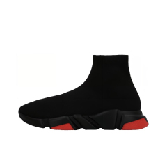 Socks and shoes - black and red