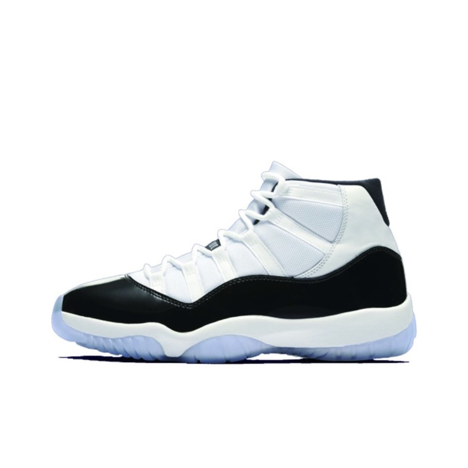 With shoe box:Air Jordan 11 Concord high-low retro basketball shoes for both men and women