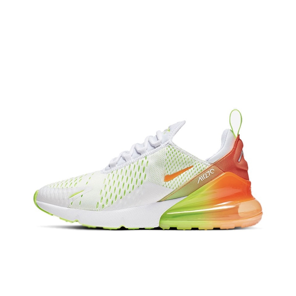 With shoe box:Air Max 270复古舒适百搭低帮气垫跑步鞋男女