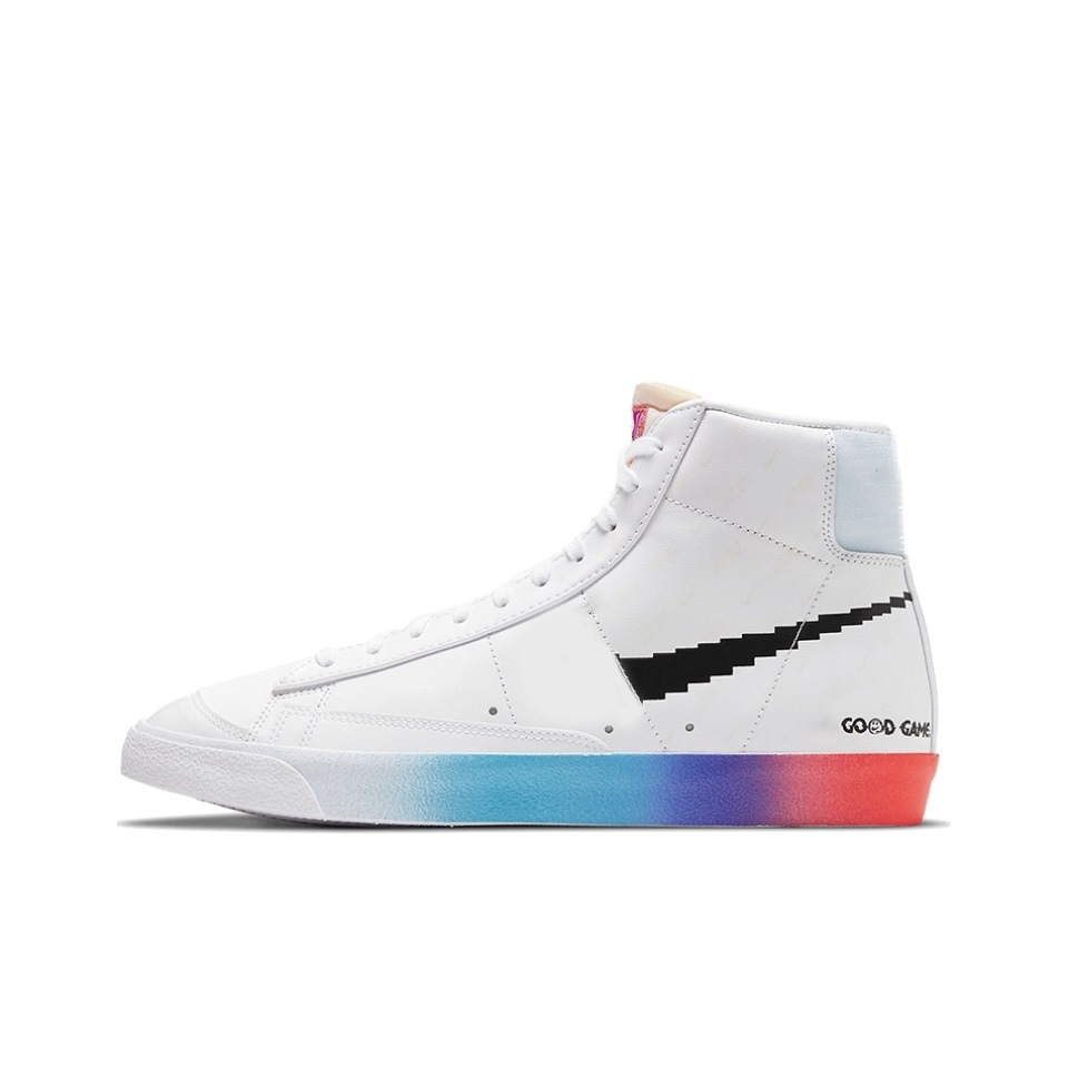 With shoe box:Blazer mid slip and wear-resistant mid top men's and women's board shoes