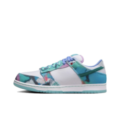 Dunk - Graffiti White Blue
