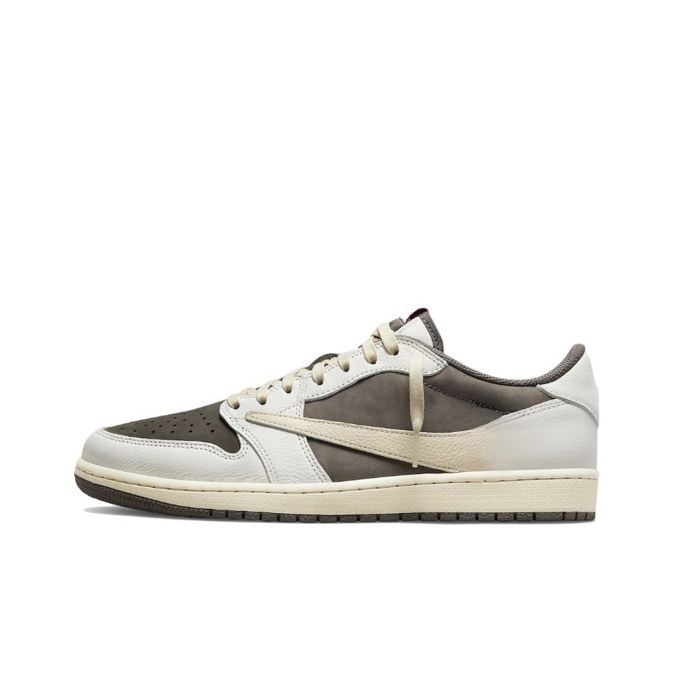 With shoe box:AJ1 inverted hook low top basketball shoes