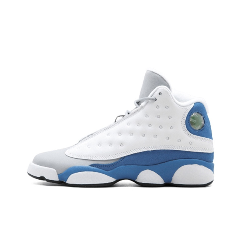 With shoe box:High top retro basketball shoes