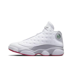 AJ13 - White Grey Red