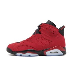 AJ6-Bulls Red and Black