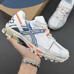 KN8- White Brown Blue