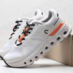 Runn2- White Orange