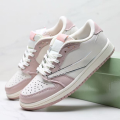 TS- Pink White