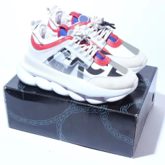 Chain-Red Black White