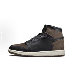 AJ1Mid - Brown black