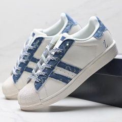 SuL - denim blue and white