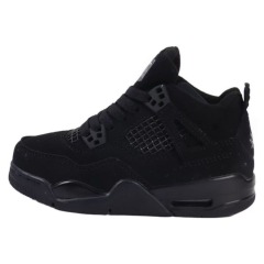 Child AJ4- Black Cat