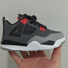 Child AJ4- Grey Red