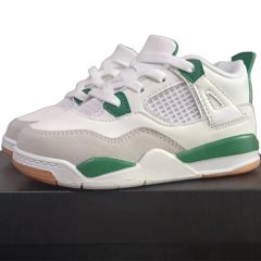 Child AJ4- Green White