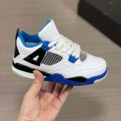 Child AJ4- Blue and White