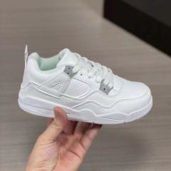 Child AJ4- Silver Buckle