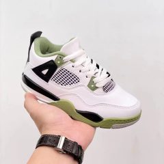 Child AJ4- Light Green Black