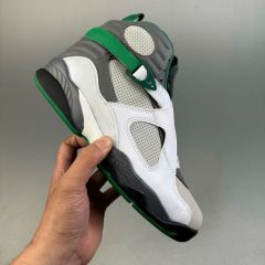 AJ8-White Grass Green
