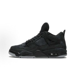 Aj4 - Black suede