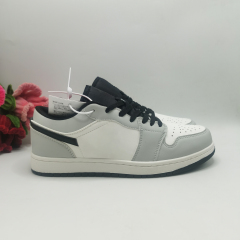 Aj1L-White Black Grey