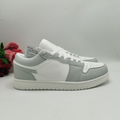 Aj1L-Grey White