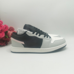 Aj1L-Black White Pink
