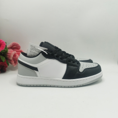 Aj1L-Grey Black White