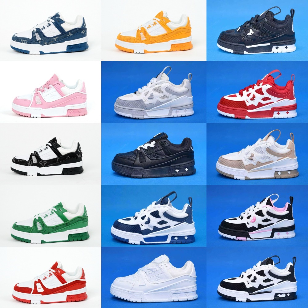 kids skate trainer With shoe box