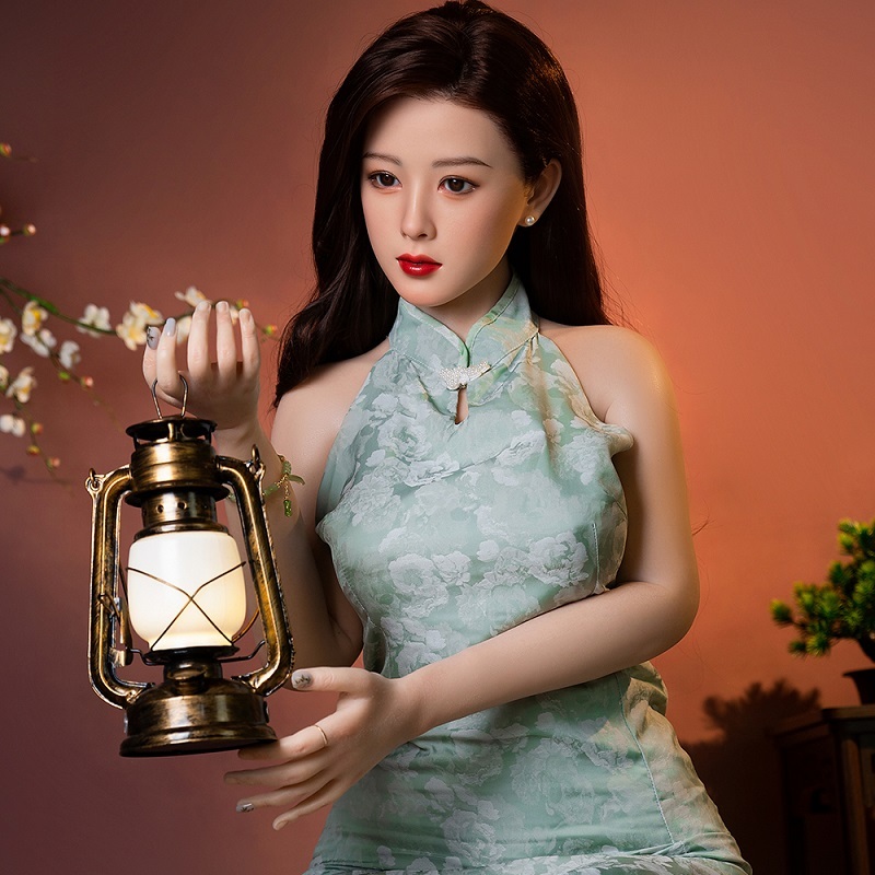 Xiu Yan Silicone Doll with Qipao