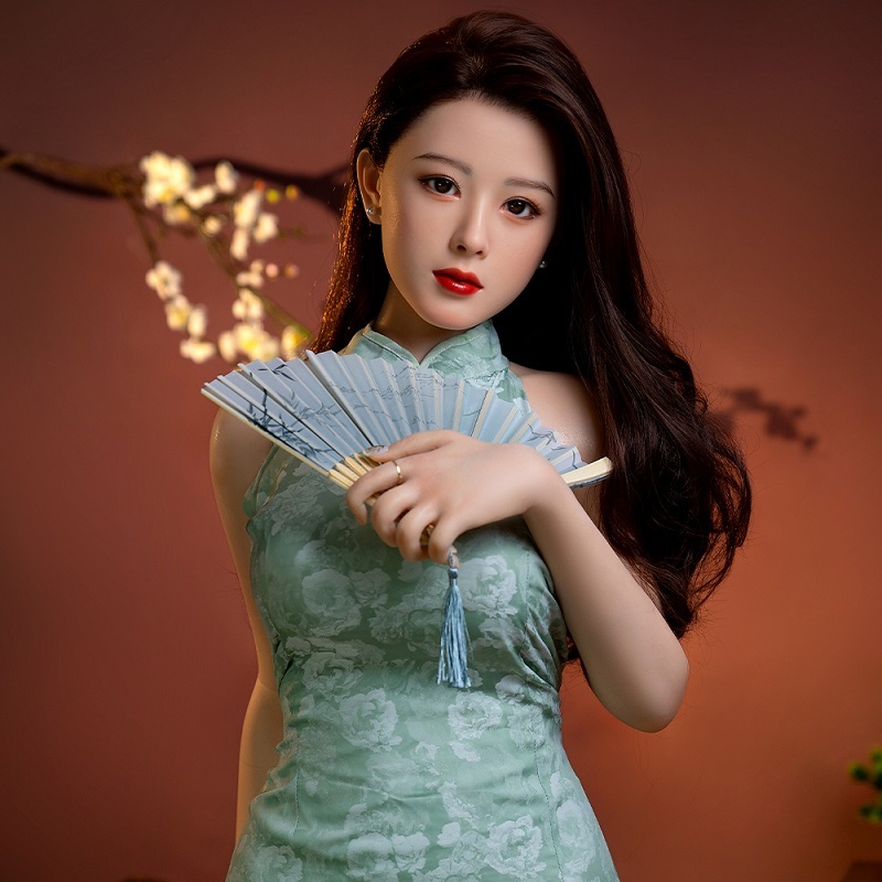 Xiu Yan Silicone Doll with Qipao